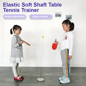Elastic Shaft Table Tennis Training Device Vision Training Indoor Fitness Equipment Parent-child Games