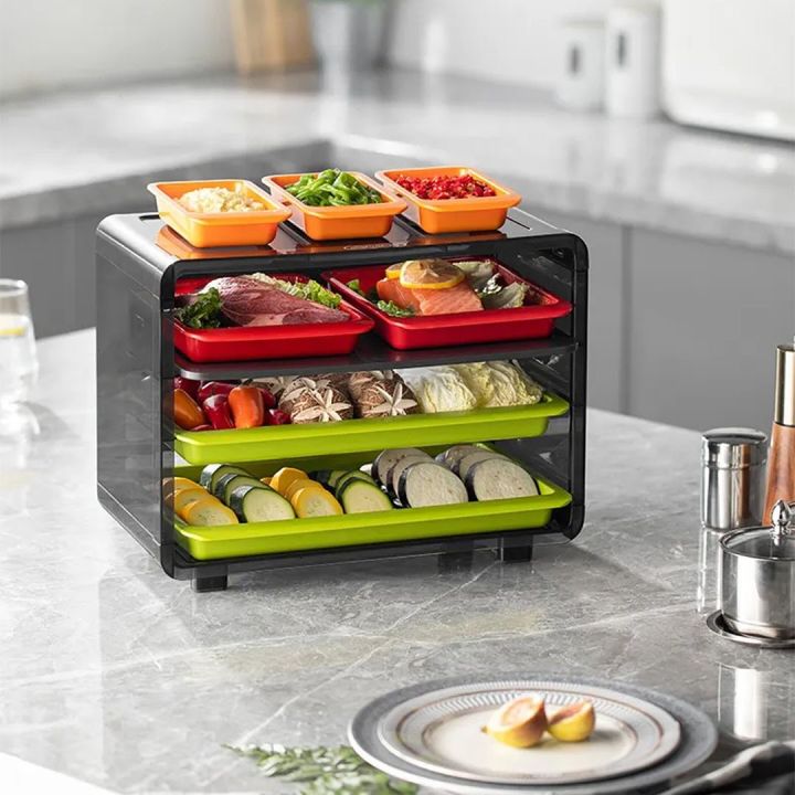 Morphy Richards 9in1 Food Organizer Drawer Food Organizer Colorful