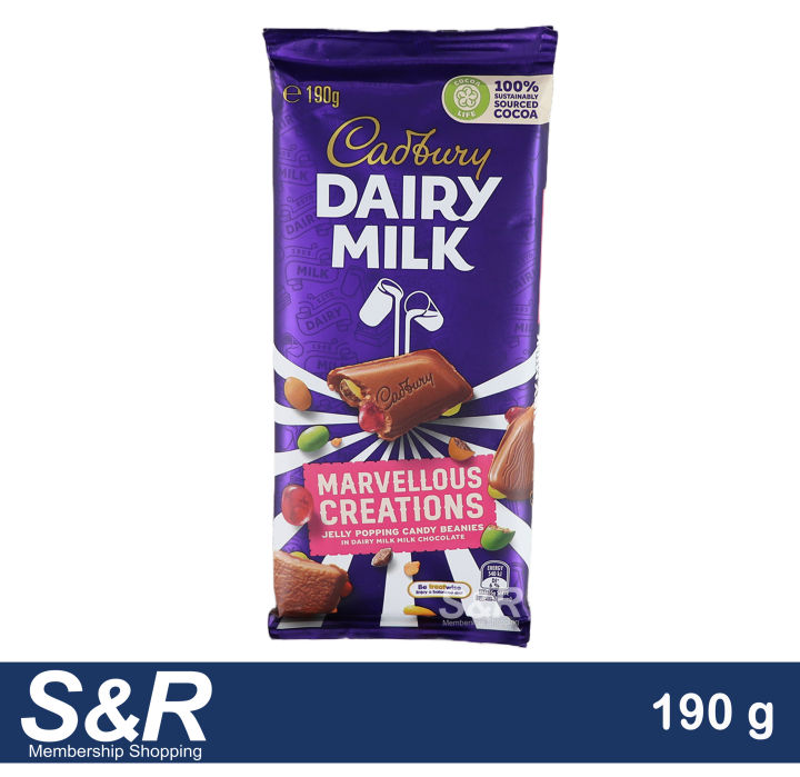 Cadbury Dairy Milk Marvellous Creations Chocolate Bar 190g Lazada PH