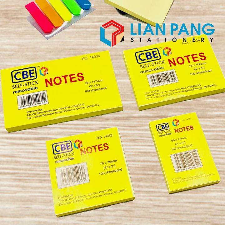 cbe-sticky-notes-all-sizes-yellow-100-sheets-lazada