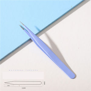 1Pcs Elbow/Straight Tweezers INS Candy Color Student Handmade DIY Tape Stickers Scrapbook Tools