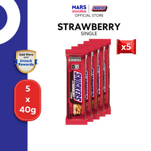 Snickers Strawberry 40g Chocolate / Recharge / Snacks