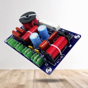 [ VKTECH ] Premium 250W 3 Way Speaker Crossover Filter for Treble Mid Bass Frequency Control