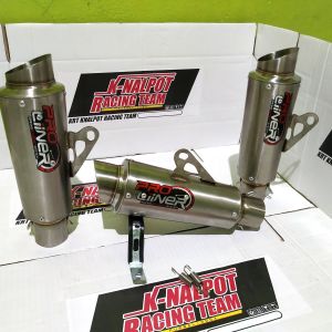 KNALPOT PROLINER SLINCER SATRIA VIXION GSX R15 VEGA JUPITER SUPRA VARIO BEAT MIO DLL