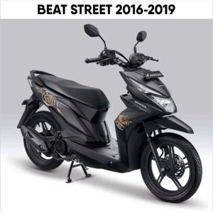 PAKET LENGKAP Step Bastep Footstep Pijakan Kaki Depan Matic Honda Beat Street Stret Fi Esp 2016-2019