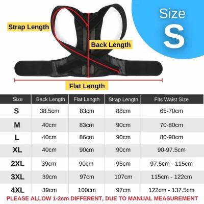 🔥SG Ready Stock🔥Back Support Belt Orthopedic Posture Corrector Shoulder Correction Align Brace Body Waist Shaper 背部支撑背心