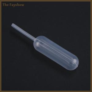 [The Fayshow] 100pcs Plastic Squeeze 4ml Transfer Dropper Disposable Pipettes For Cupcake