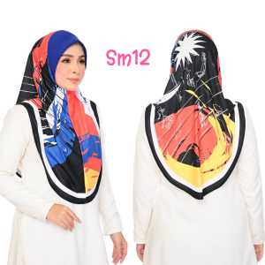 Tudung Sarung Merdeka Dewasa dan Kanak kanak | Tudung Malaysia 2025