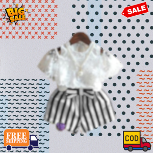 Daigo ECHA Baju Anak Perempuan Umur 1 2 3 4 5 Tahun 6 12 Bulan Setelan Stelan Bayi Balita Terbaru Fashion Korea Style Kekinian Murah Meriah Lucu Keren Gratis Ongkir Cod TOKO RUCIRAMETTA