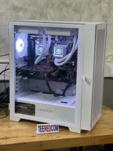 คอมประกอบ48เทรด 2CPU dual cpu INTEL Xeon E5 2697v2 X2 24c/48t. 2.7-3.5ghz Ram ecc16- 128gb Vga 4-8GB Ssd m.2 Nvme 500gb PRELOVED