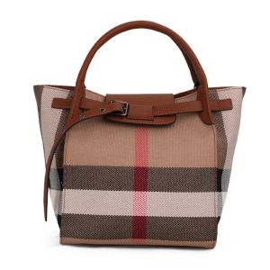 Aidrani Genuine leather canvas bag  large capa cityretro plaid womens handbag luxury cowhide  bag