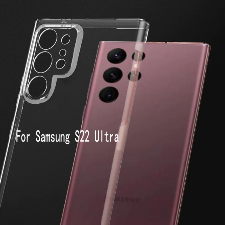 Case Samsung S22 Ultra 5G PREMIUM Case Softcase CLEAR HD CAMERA