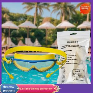 Graceful 2025 Large Frame Swimming Goggles For Kids High Quality Antifog Swim Glasses Waterproof HD Swim Eyewear Swim Equipment