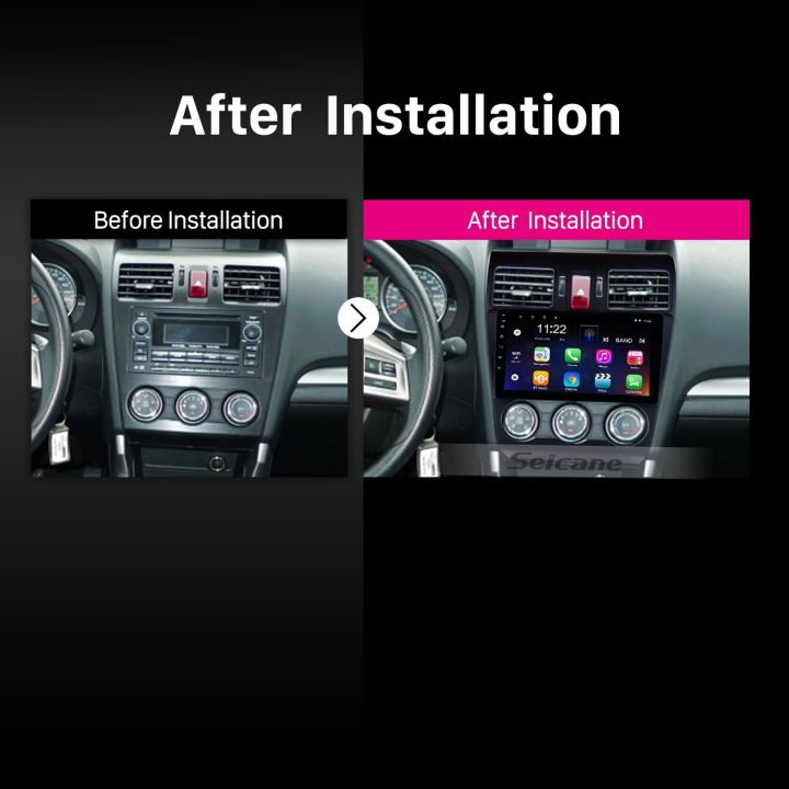 Seicane%209%20inch%20QLED%20Touchscreen%20Android%2013.0%20Car%20Radio%20GPS%20Headunit%20for%202013%202014%20Subaru%20XV%20Impreza%20Forester%202Din%20AUTO%20Player%20Multimedia%20Support%20SWC%20Netflix%20PlayStore%20Waze%20YouTube%20-%20Image%203