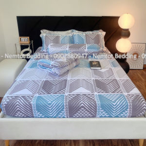 🌇HÀNG NHẬP🌇 Trọn Bộ Lụa Tencel Viscose Tự Nhiên Mát Mịn Bộ 4 và 5 Món Gồm Chăn Ga Gối Cao Cấp _ Nemtot Bedding