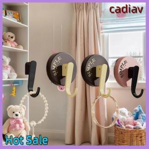 cadiav Hot 2PCS For Kitchen Bathroom Powerful Vacuum Suction Cup Hooks Suction Cup Hooks Door Suction Cup Hooks Back Hook