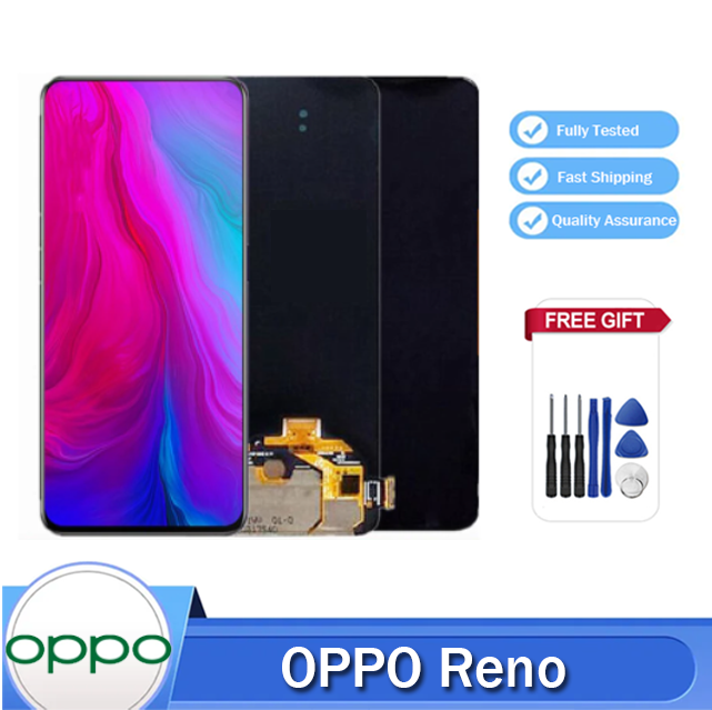 Kit Écran Tactile + LCD Pour OPPO Reno (PCAM00/PCAT00/CPH1917) - Violet - Neuf Avec Outils