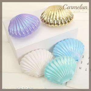 [Carmelun] 1PC สีสันน่ารักเปลือกพลาสติกกล่องขนมแต่งหน้าเครื่องประดับกล่องเก็บของขวัญกล่องของขวัญ