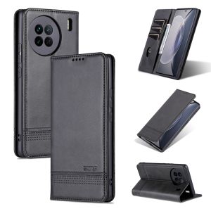 For Vivo X90 X90 Pro X80 X80 Pro X70 X70 Pro X60 X60 Pro X50 X50 Pro Phone Case Magnetic Leather Wallet Card Slot Flip Cover Casing