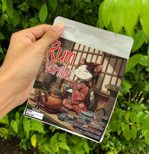 เมล็ดกาแฟคั่ว รัม วนิลา Rum vanilla barrel by custard apple roaster