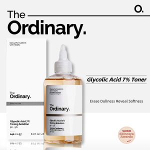 【Authentic product】The Ordinary Glycolic Acid 7% Toning Solution Acne And Pimple Dark Spot Marks Remover Exfoliating