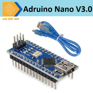Arduino nano v3.0 atmega328p hàng chính hãng mới kèm dây cáp