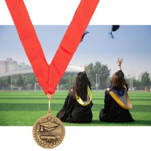 Huy chương tốt nghiệp với ruy băng cổ huy chương tốt nghiệp cho sinh viên đồ trang trí tiệc tốt nghiệp