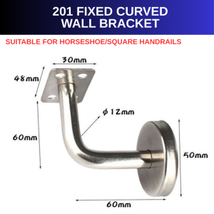 304 Stainless Steel Glass Clip Bracket Holder Handrail Bracket Temperd Glass Railing Handle Holder glass handrail bracket clip durable wall mounted stainless steel stair handrail fixed support accessories hospital kindergarten corridor aisle bracket wall