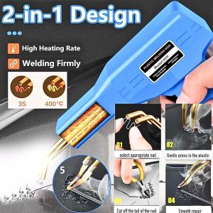 COD KIRIM CEPAT OTOHEROES Pistol Las plastik Motor Solder Bemper Pecah Mobil Las Listrik Mobil Las Mini 220V 50W - Q028