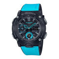 Casio G-Shock(GA-2000-1A2DR)Blue Resin Strap Shock Resistant & Carbon Core 200Meter World Time Watch. 