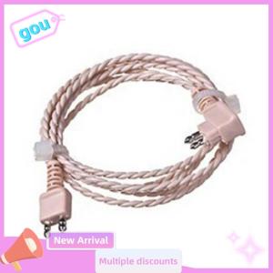 gou 1pc standard 2pin cable for body aids hearing aid receiver wire cord