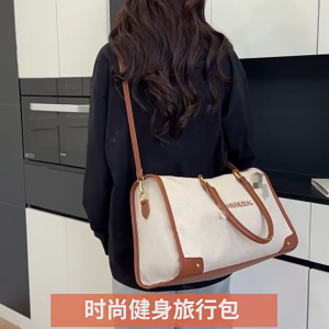 Sports Gym Bag for Women Girls Travel Duffle Bag Lightweight Carrys on Weekender Bag Water Resistant Overnight Bag