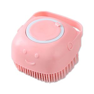 【Ready】Sikat Mandi kucing Silikon Bahan Silikon Tahan Air Warna-Warni Untuk Mandi Anjing Dan Kucing Peliharaan | alat pengaman mandi kucing