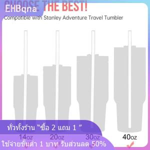 [COD] EHBqna KITCHEN ชุดแก้วพลาสติกใสพร้อมหลอดสำหรับเปลี่ยนขนาด40ออนซ์6แพ็กใช้ซ้ำได้สำหรับการเดินทางแก้วน้ำน้ำแข็ง