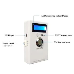 TMRF-2RW iButton Programmer Duplicator Copier 125KHz RFID Reader Writer for DS1990A RW1990 T5577 Key Fob
