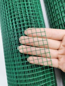 ตาข่ายชุบpvc  (ขนาด 0.9x10ม.) ตาข่ายล้อมไก่ ตะแกรงพีวีซี ตะแกรงลวดเหล็ก ลวดตาข่ายชุบpvc ลวดตาข่ายทำกรง ลวดตาข่ายเหล็ก ลวดตาข่าย