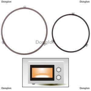 [COD] Donglon แท่นวางแก้วหมุนได้สำหรับเตาอบไมโครเวฟ1ชิ้น