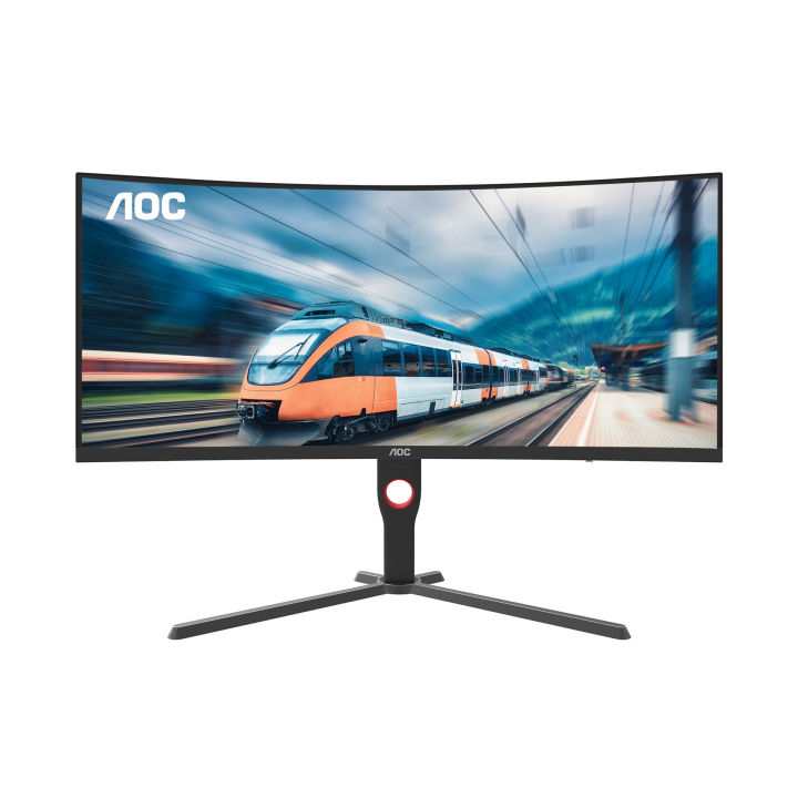 AOC CU34G3X 34 Inch 4K Curved Surface 180HZ Hairtail Screen 21:9 E ...