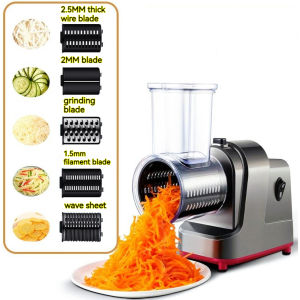 Vegetable cutter kitchen slicing shredding fully automatic potato shredding radish slicing shredding machine