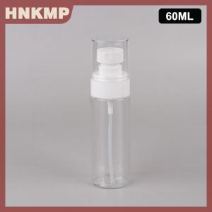 HNKMP ขวดสเปรย์ขนาด30 60 100 120มล. ขวดสำหรับพกพาขวดใส่เครื่องสำอางแบบใส สีดำใส่น้ำได้
