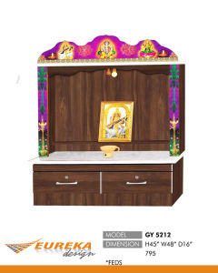 EUREKA 4ft Low Hindi Altar (Deliver & Installation Within Klang Valley)
