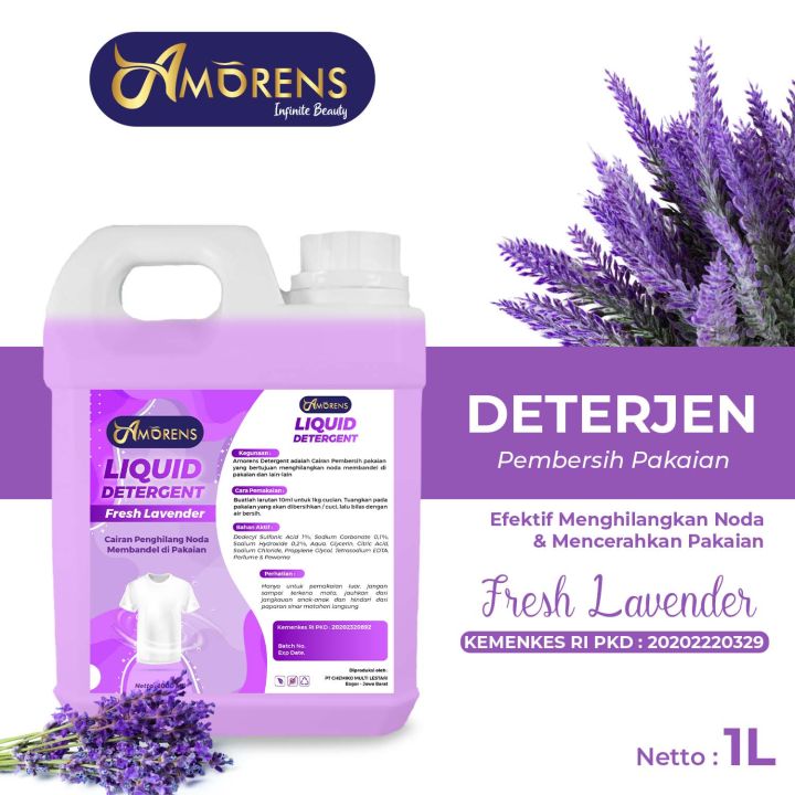 Deterjen Cair / Detergen Liquid / Pembersih Pakaian dan Penghilang Noda ...