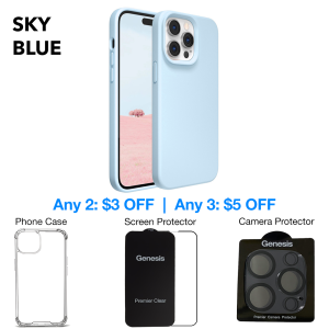 Genesis iPhone 18 Pro Max Case Silicone 18 Pro 17 Pro Max 17 Pro 17 16 Pro 15 14 Phone Casing Cover Matte Cute Soft