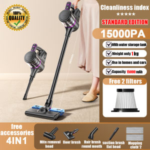 【5-year warranty】 Vacuum cleaner 30000mah wireless vacuum cleaner Vacuum/remove mites/mop the floor/use in the car 5-layer filtration system