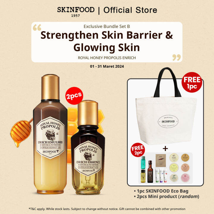 [Exclusive Bundle Set B] - Royal Honey Propolis Enrich Strengthen Skin ...