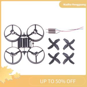 Madha JJRC H36 Eachine E010 Furibee F36 DIY Mini RC Drone 65mm Wheelbase Frame Kit W Propeller 4Pcs 615 Motors