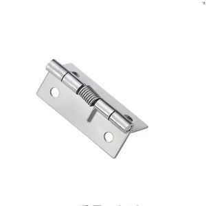 QEARC Automatic Door Hinge Hydraulic Buffer Rebound Cabinet Hinges Durable 1/1.5/2/2.5/3/4Inch Spring Hinges Furniture