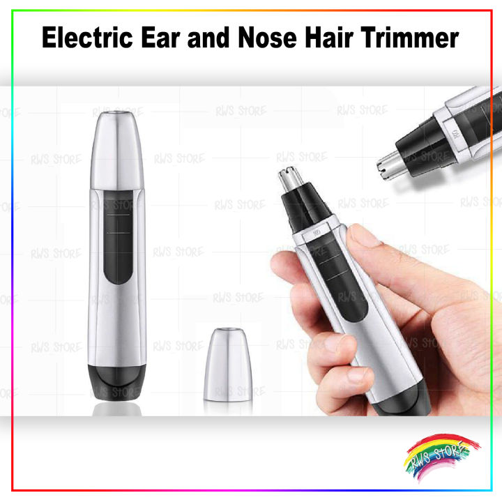 Electric Ear and Nose Hair Trimmer 电动耳鼻毛修剪器 Pencukur Rambut Telinga dan ...