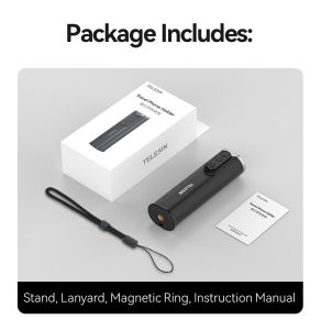 TELESIN Remote Control Travel Mount Phone Holder Grip for iPhone 16 15 14 13 Pro Max Android Desk Bracket Mount Phone Accessories