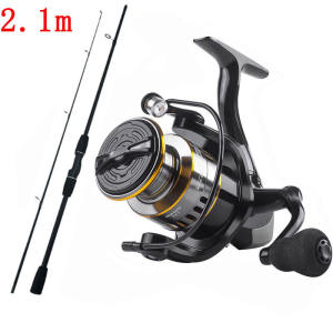 【COD&Ready Stok】Joran Pancing Set 1.6m-2.1m Reel Pancing Power Handle HE500-7000 Spining Pancing Murah Cuci Gudang Joran Carbon Murah Kuat Joran Casting Joran